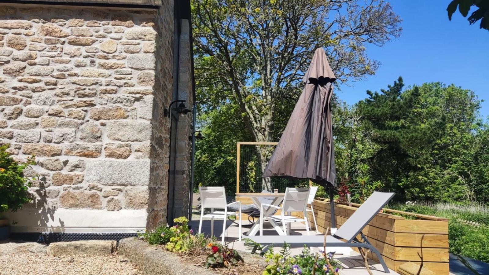 Villa Le Petit Moulin De Kerloroc à Ploudalmézeau Extérieur photo